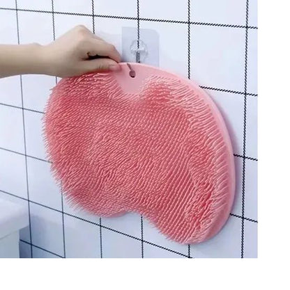 High Quality - Silicone Back Scrubber Soft Loofah Bath Body/Foot & Hand Exfoliating Massage For Shower Body Cleaning Bathroom Shower Scrubber - Suitable for Women Men Kids Shower